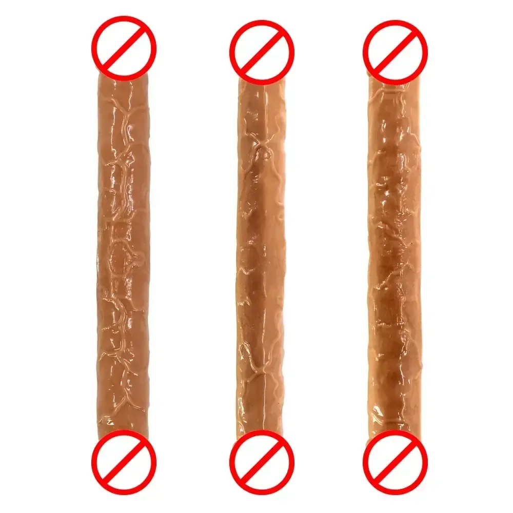 hautfarbener doppel dildo aus tpe