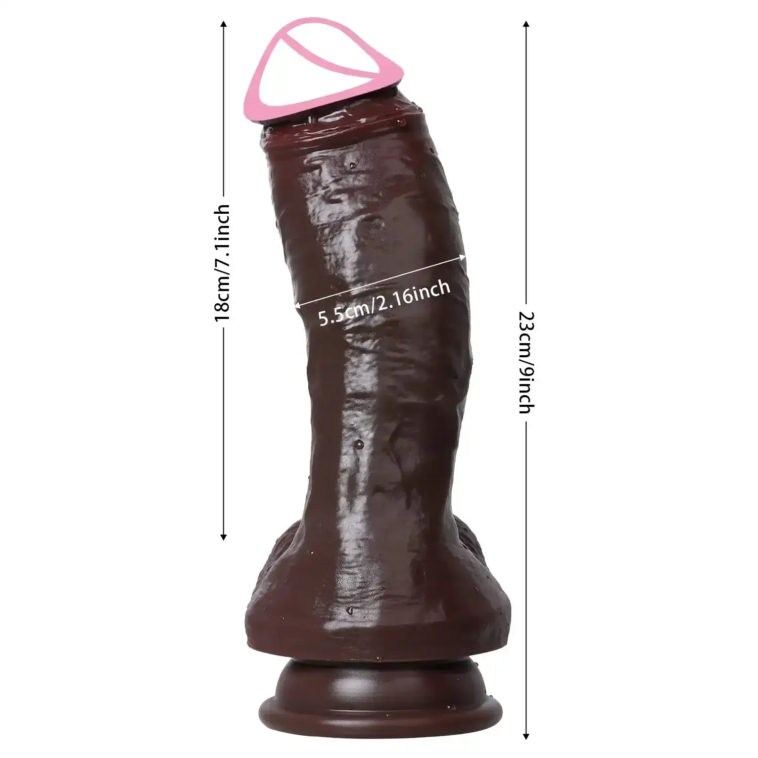 hautfarbener doppel dildo medizin silikon