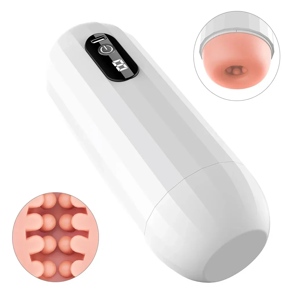 hautfarbener masturbator mit saugfunktion