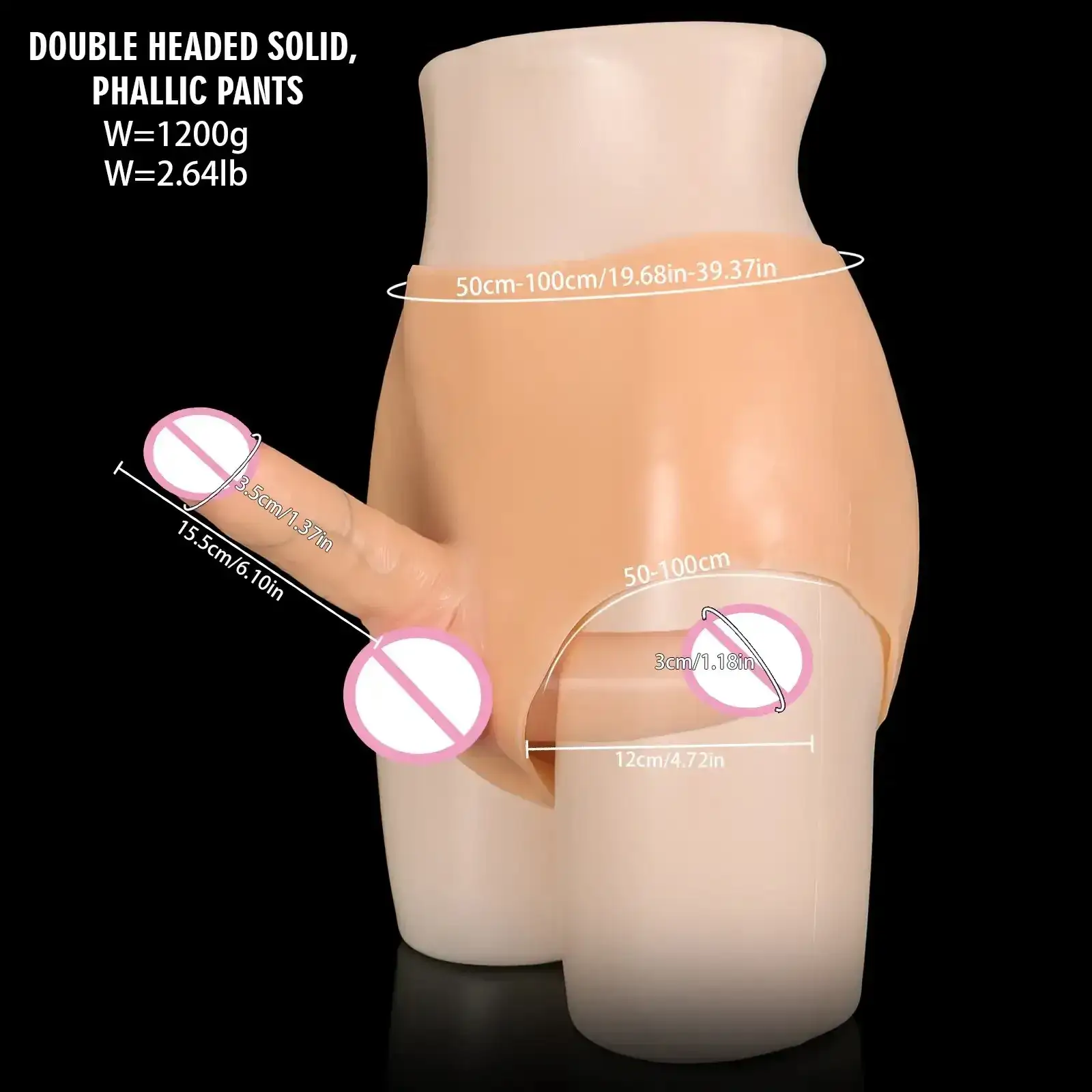 hautverträgliche dildohose für frauen