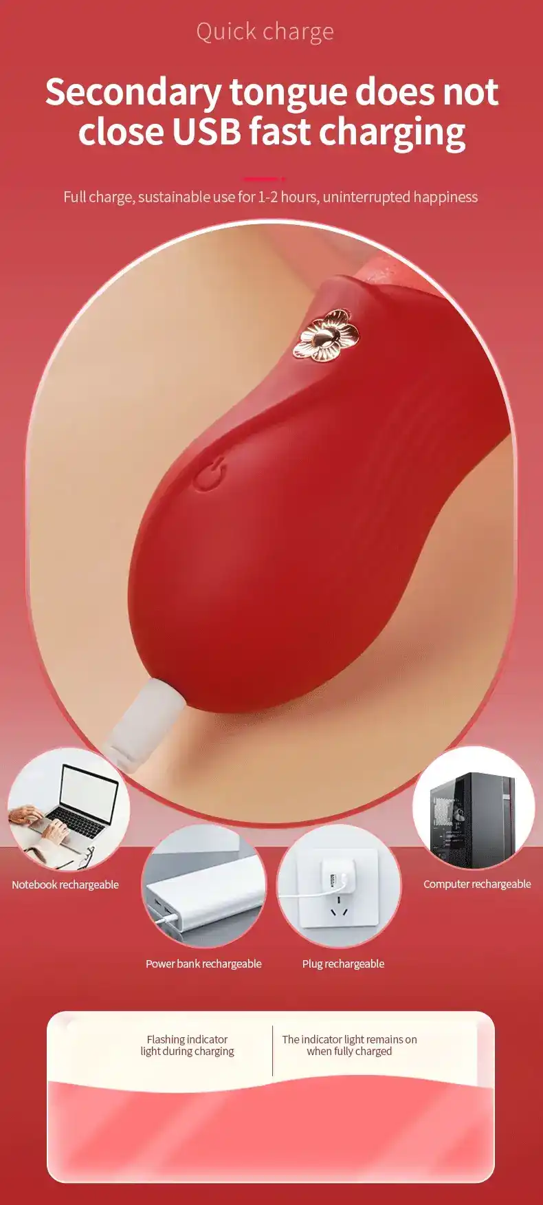 hautvertragliches silikon sextoy zunge