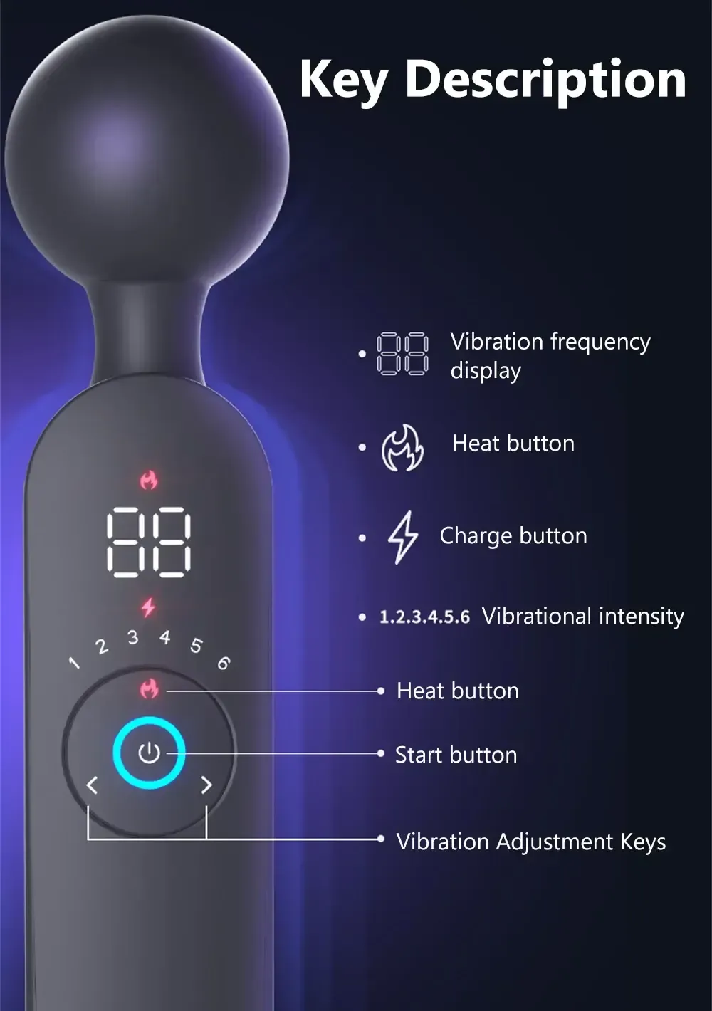 heizfunktion fur vibrator optional