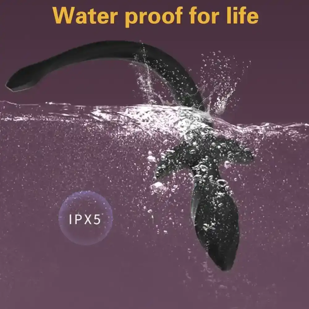 hundeschwanz anal plug mit vibration