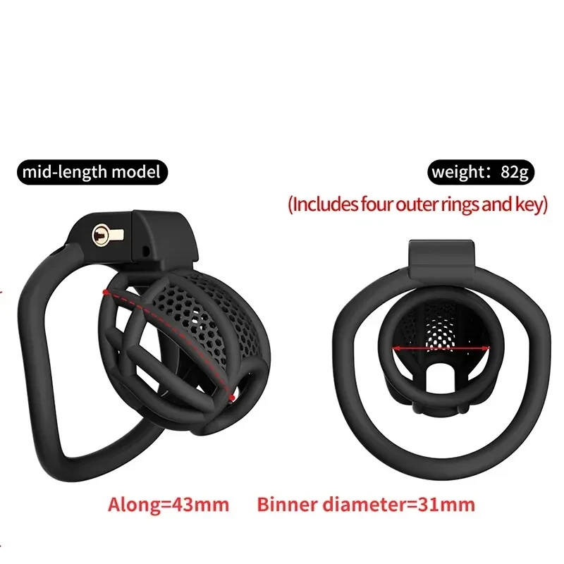 isensualflow de abs metall keuschheitsgurtel schwarz