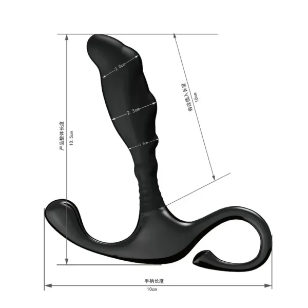 isensualflow de anal plug mit griff 10cm