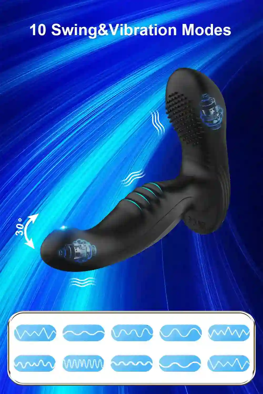 isensualflow de anal plug silikon doppelfunktion