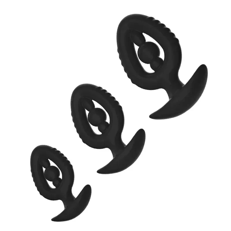 isensualflow de analplug mit perlen weiches silikon