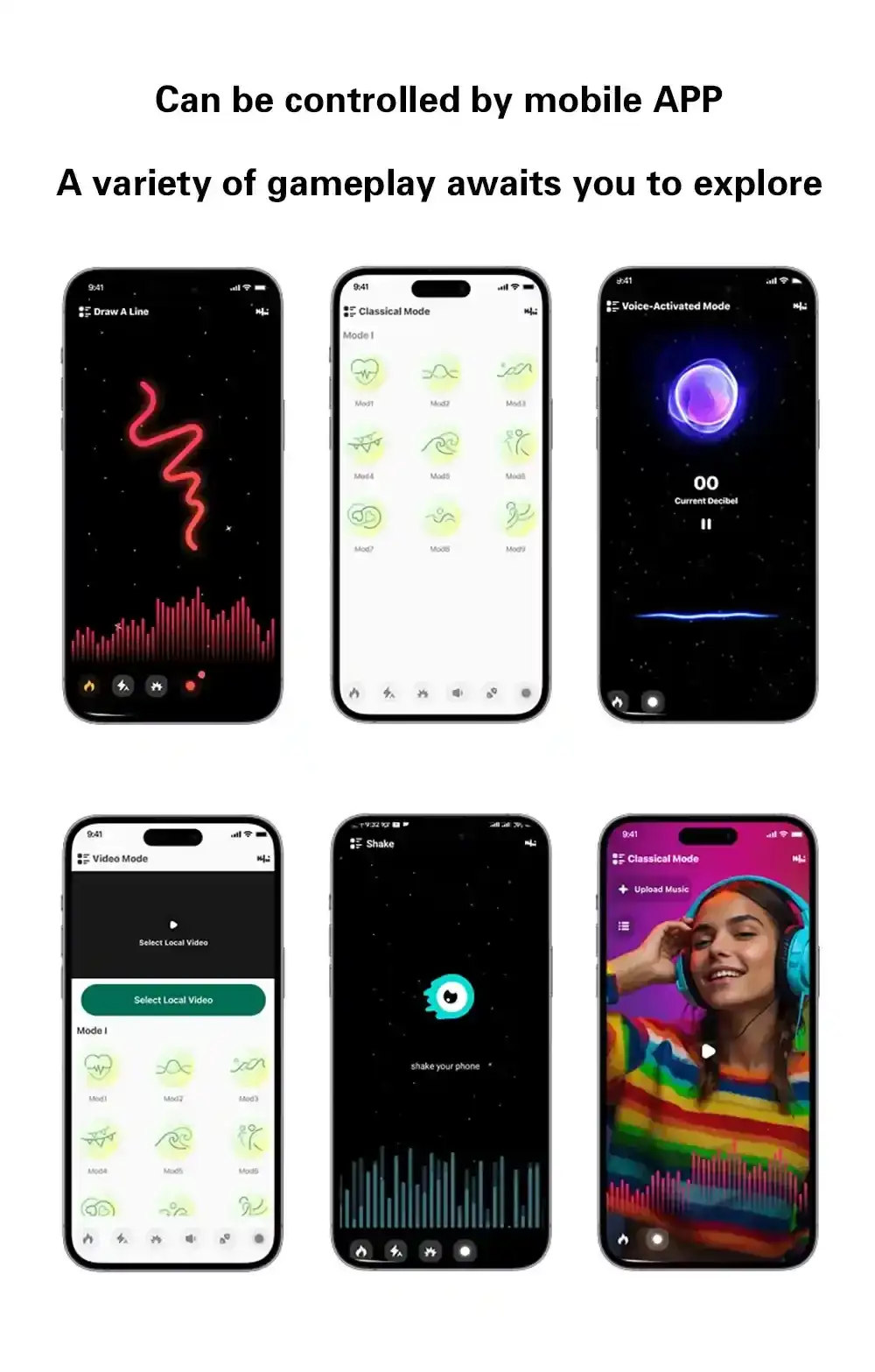 isensualflow de analvibrator mit app fernbedienung