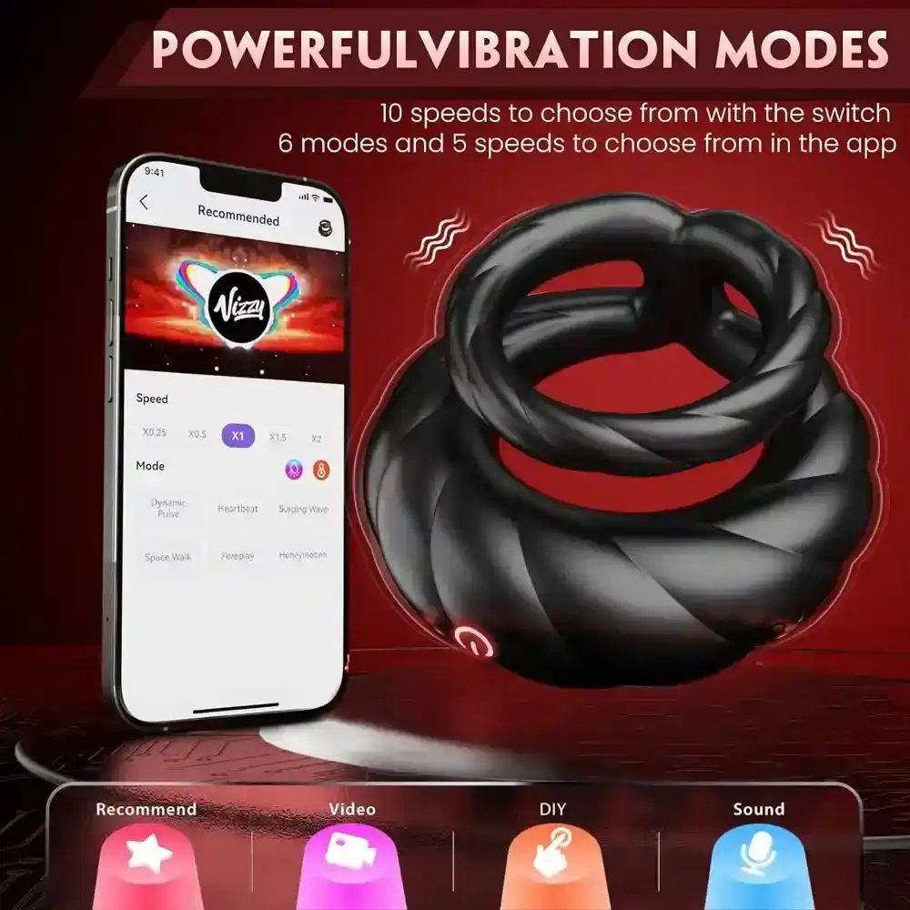 isensualflow de app gesteuerter vibrator fur penis