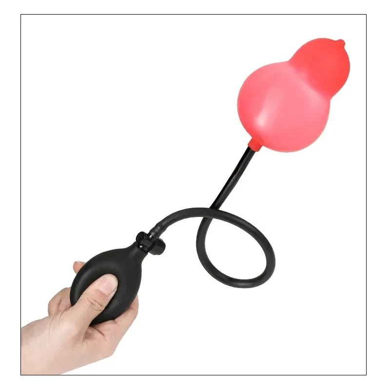 isensualflow de aufblasbarer analdilatator silikon