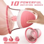 isensualflow de brustwarzen massagegerät mit rotation
