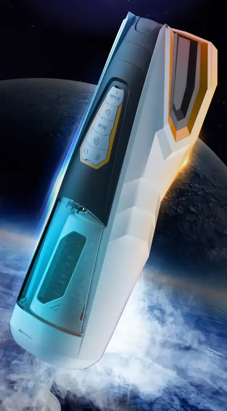 isensualflow de elektrischer masturbator teleskopierend rotierend heizend