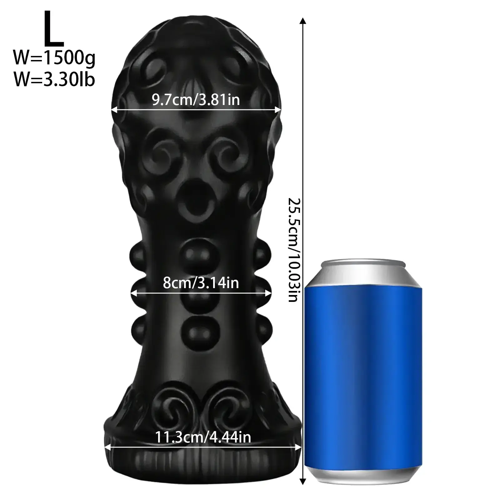 isensualflow de grosser analplug plastik phallisch geformt