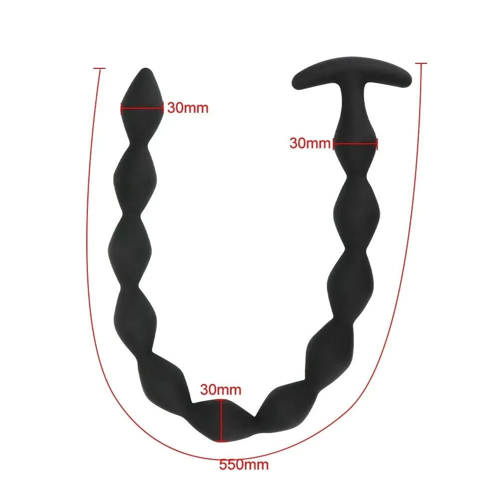 isensualflow de hautfreundlicher analplug silikon perlen