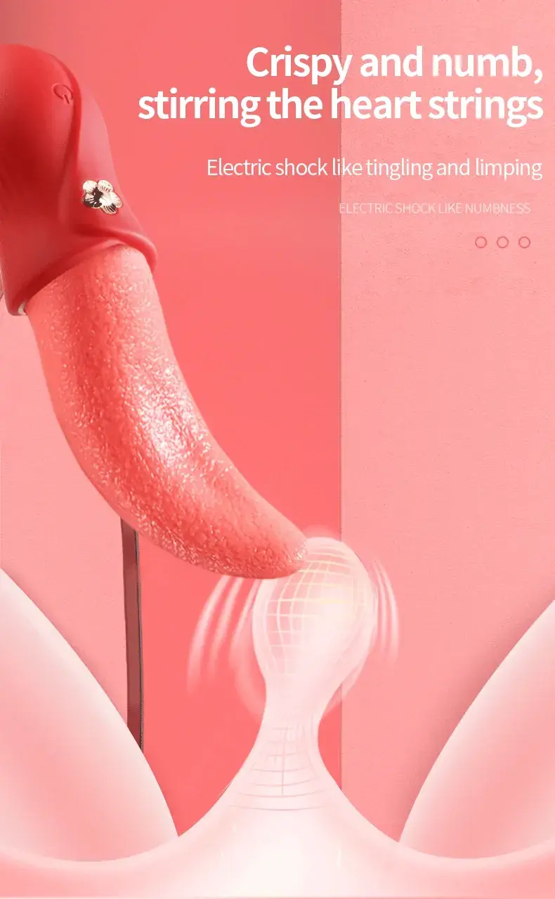 isensualflow de klitoris stimulator zunge silikon