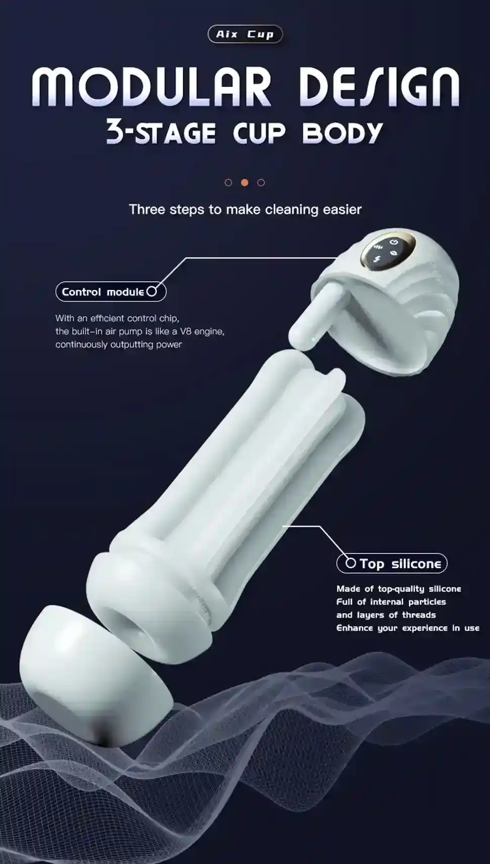 isensualflow de masturbationsgerat mit leisem motor