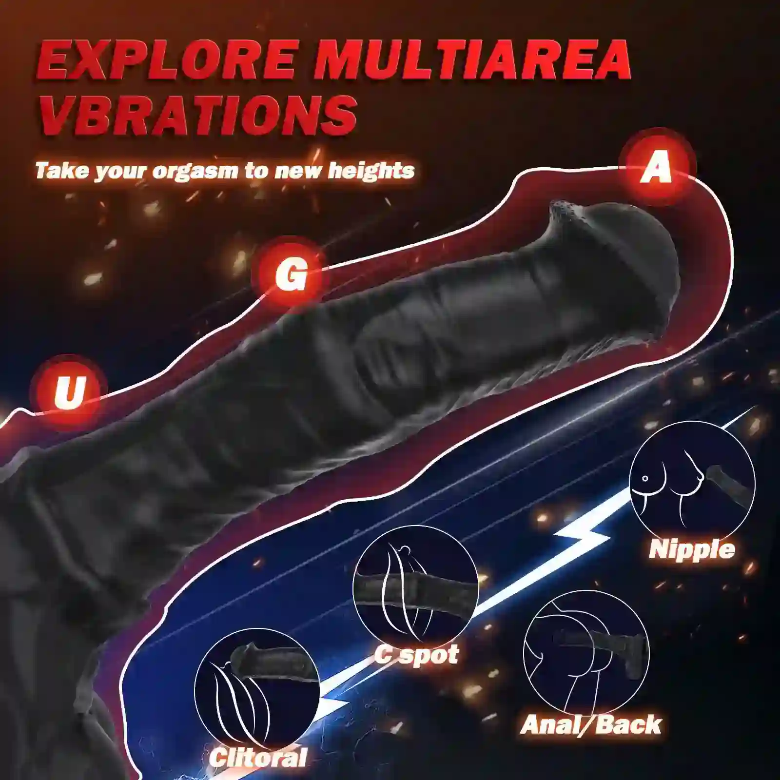 isensualflow de medizinisch silikon dildo mit vibration