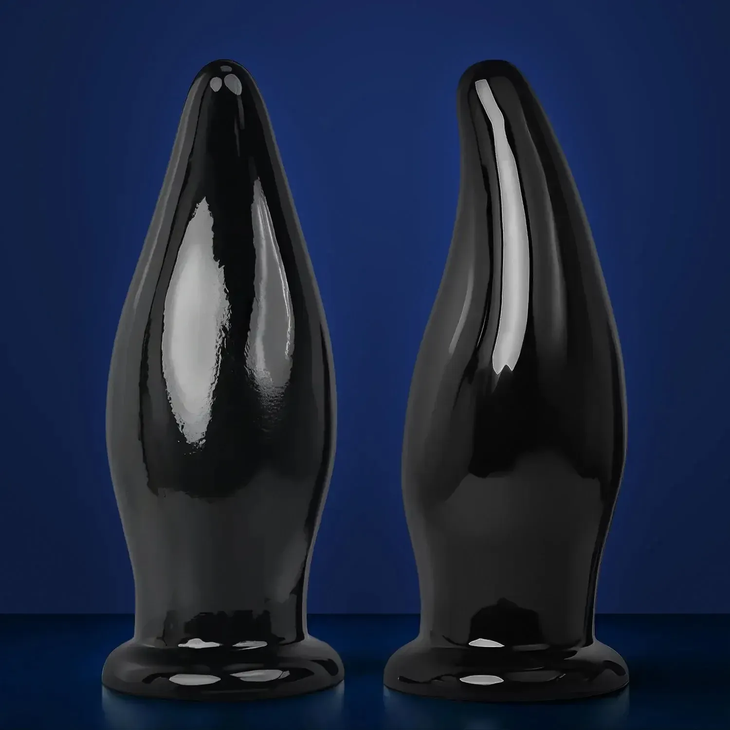 isensualflow de medizinischer silikon anal dildo schwarz