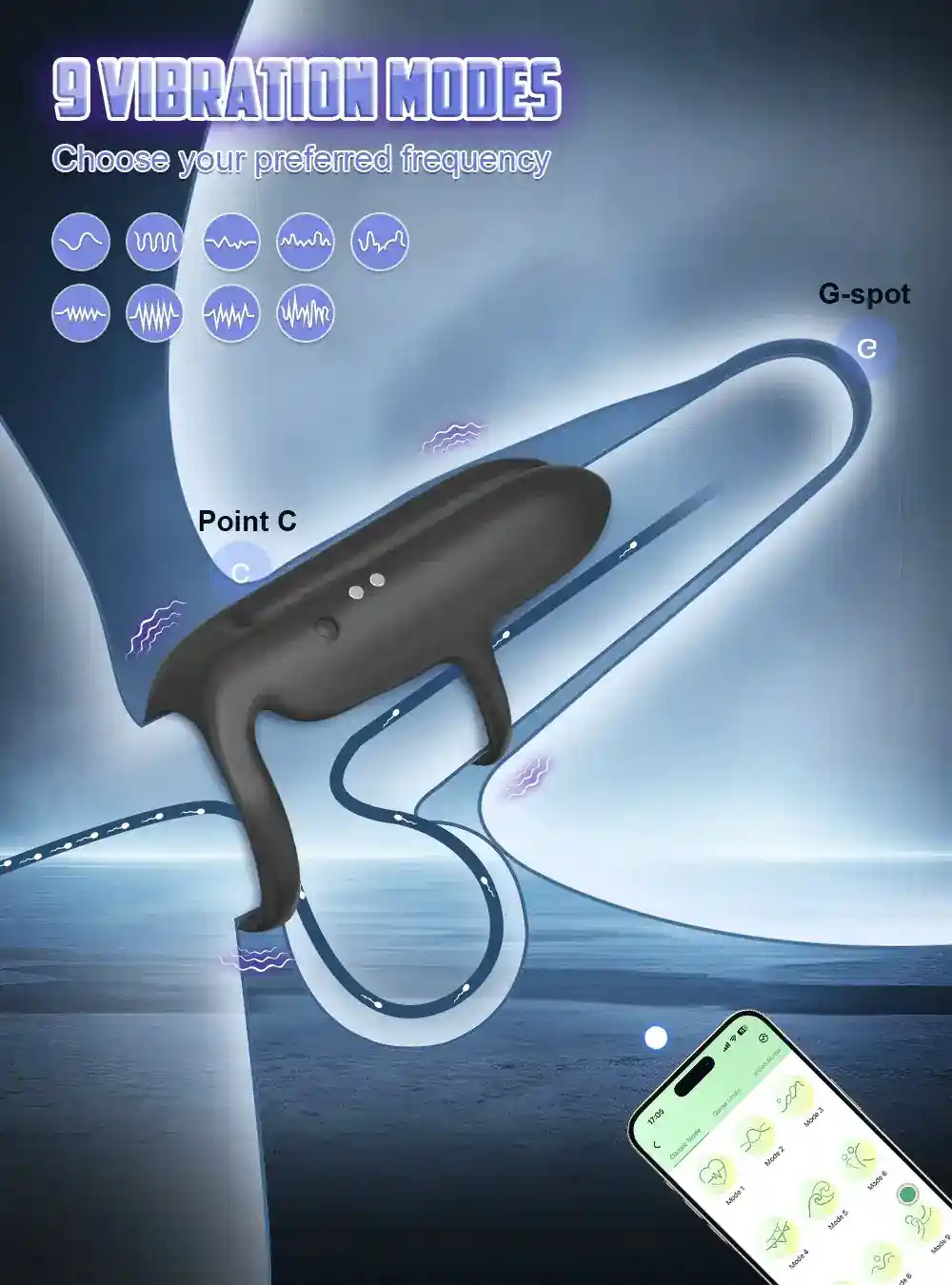 isensualflow de medizinischer silikon penisring vibrationsfunktion