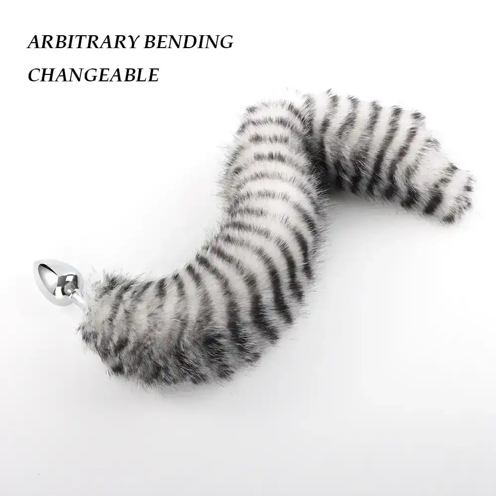 isensualflow de metall analplug mit fuchs schwanz