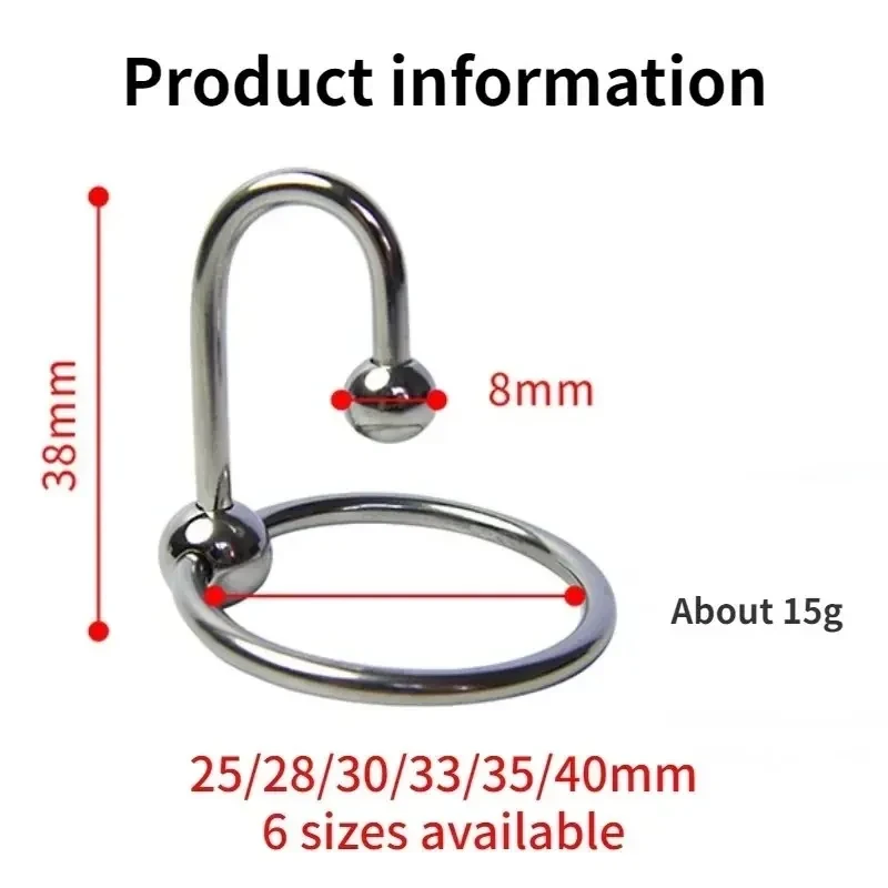 isensualflow de metall cockring mit erregungsperlen