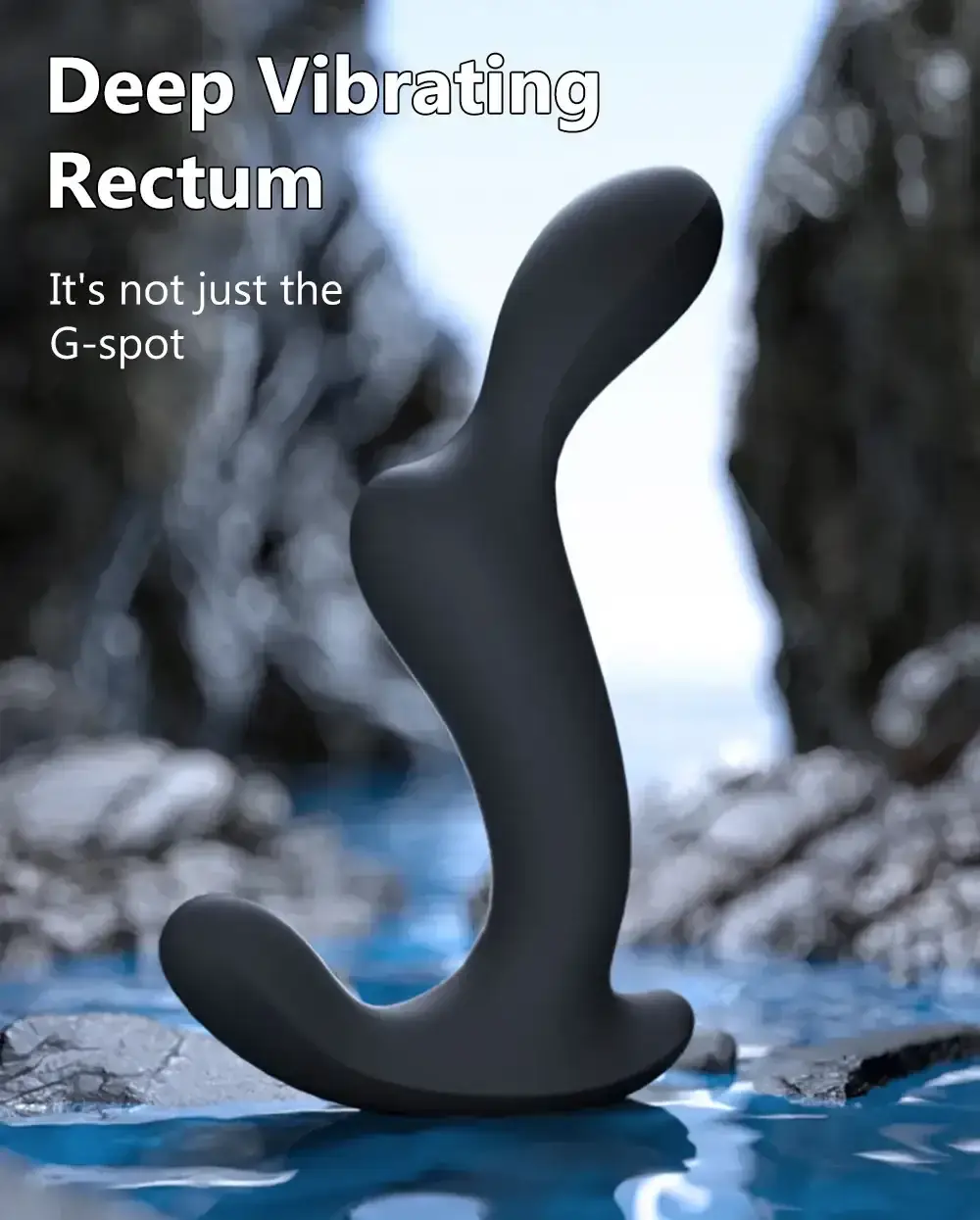 isensualflow de prostatamassagegerat silikon abs kunststoff