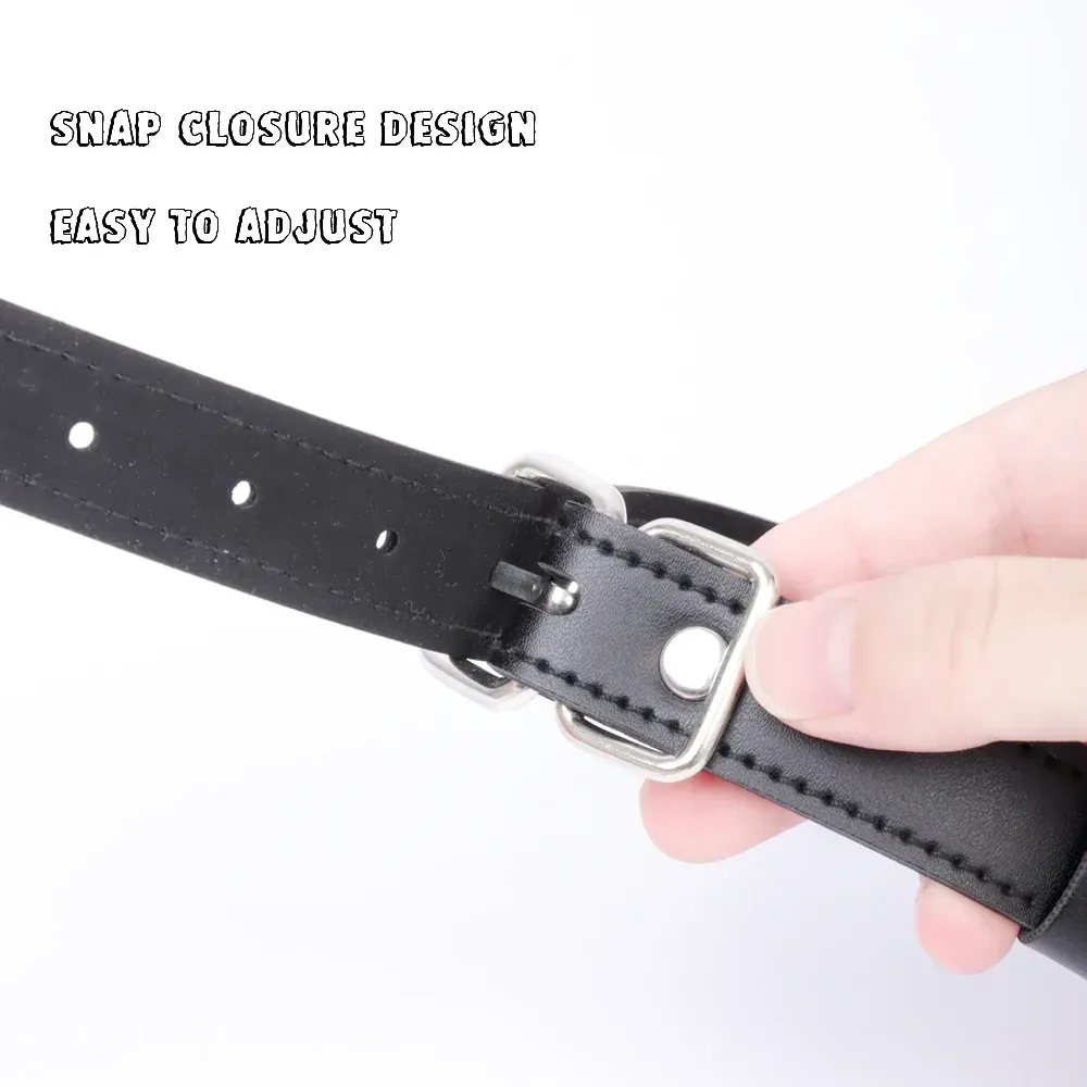 isensualflow de pu leder bdsm choker ring