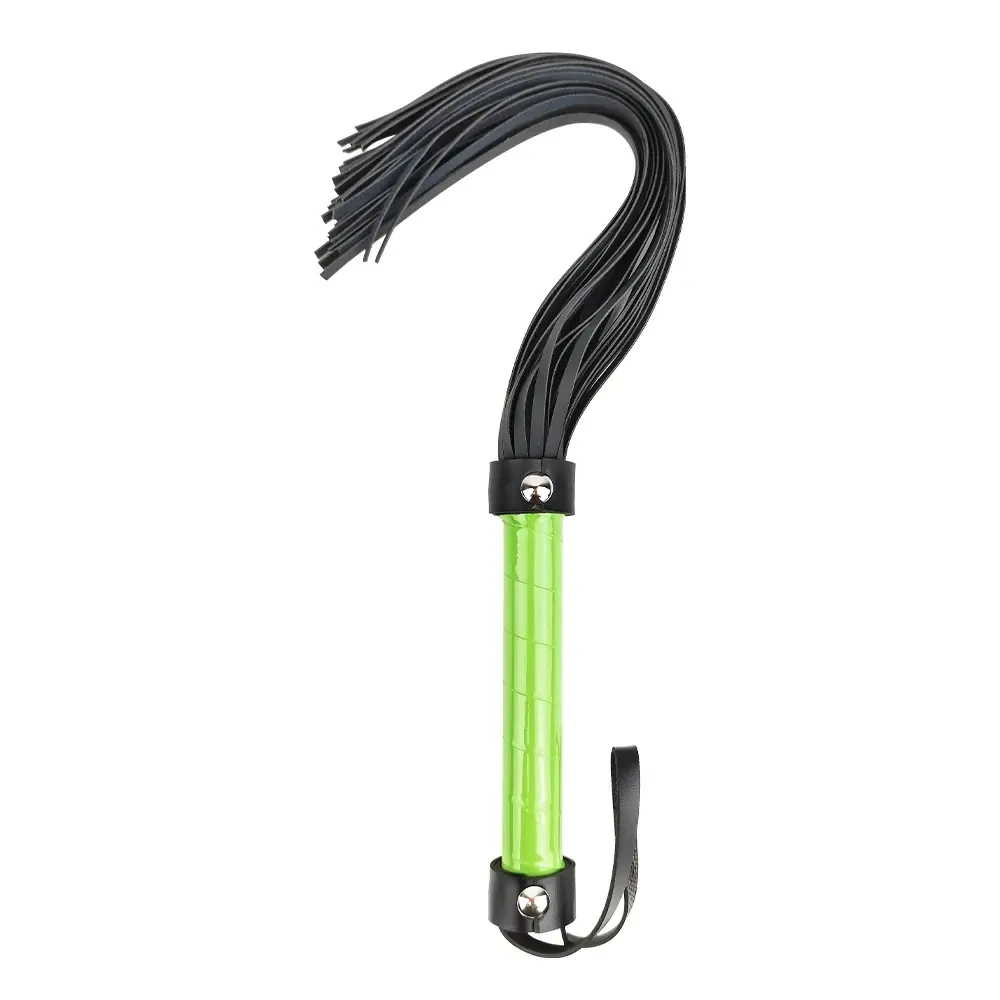 isensualflow de pu leder cravache schwarz