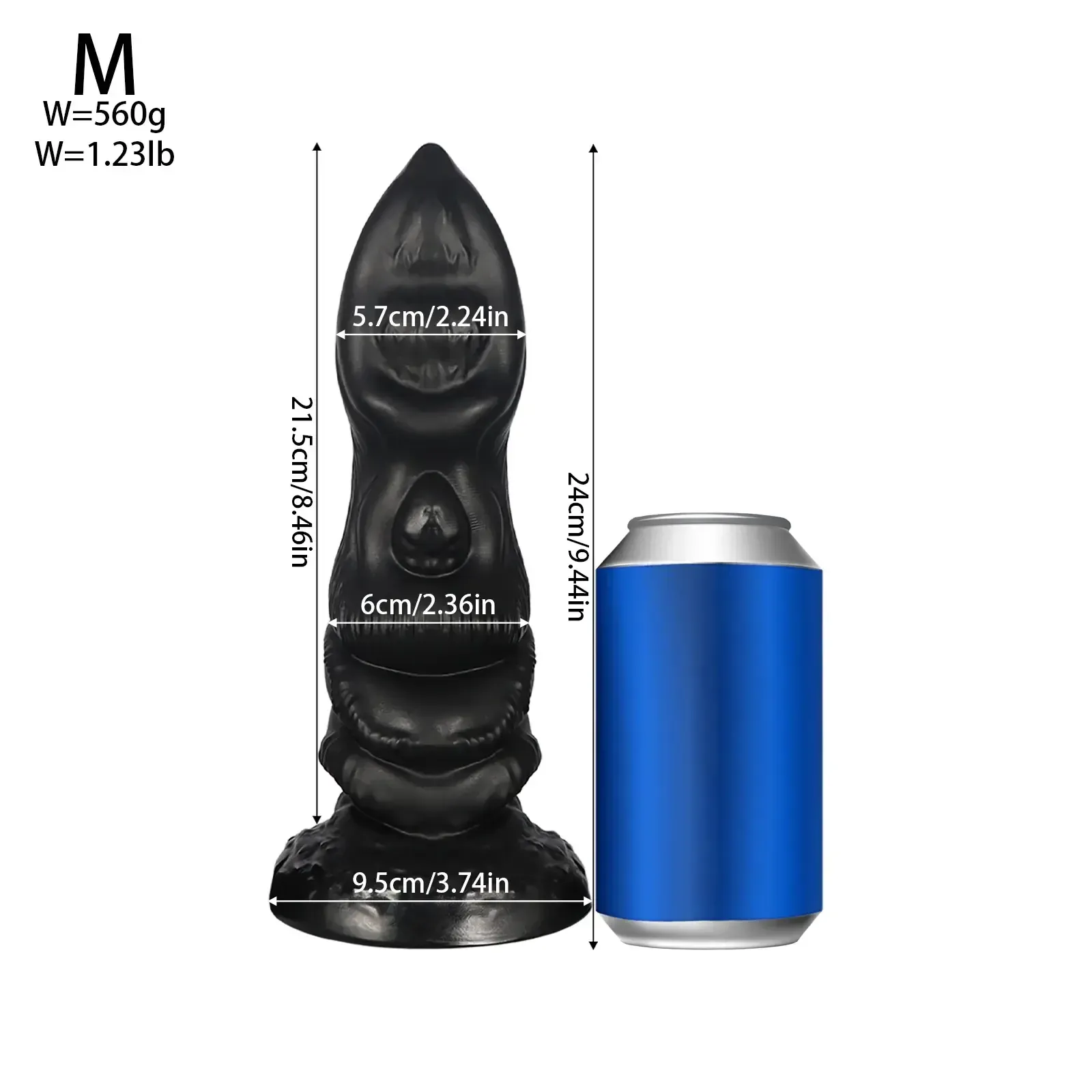 isensualflow de pvc analplug mit saugnapf xl