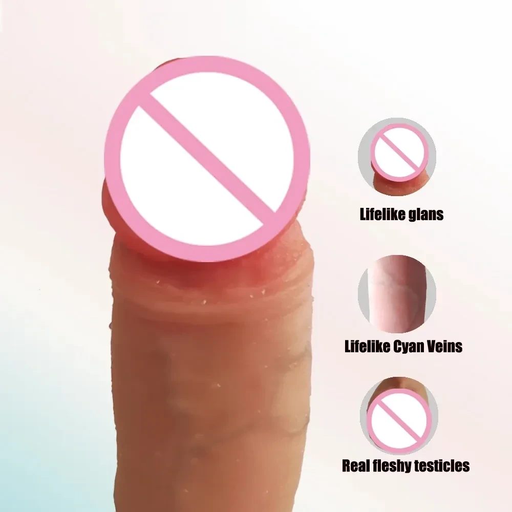 isensualflow de realistischer dildo mit saugnapf silikon 2