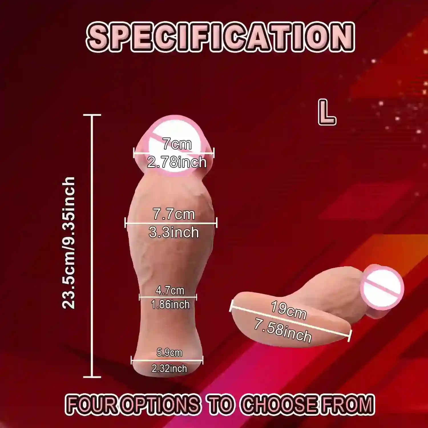 isensualflow de realistischer silikon dildo mit hoden
