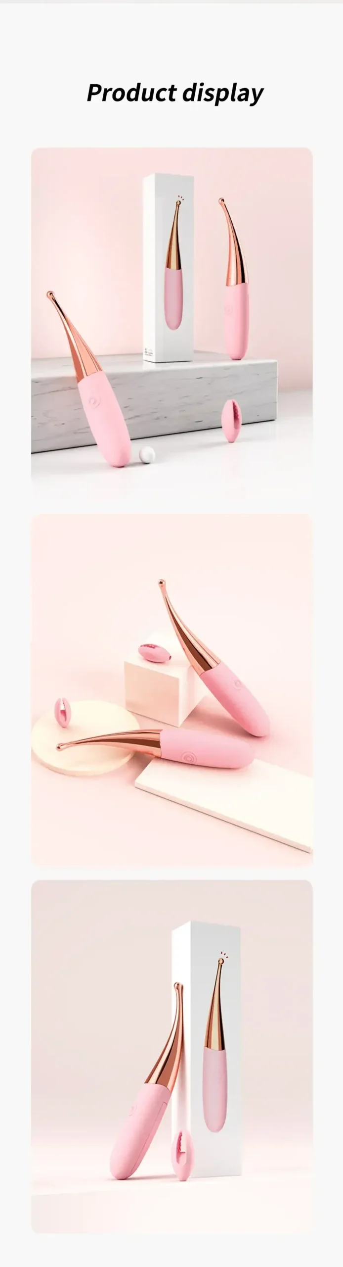 isensualflow de rosa elektro g punkt vibrator