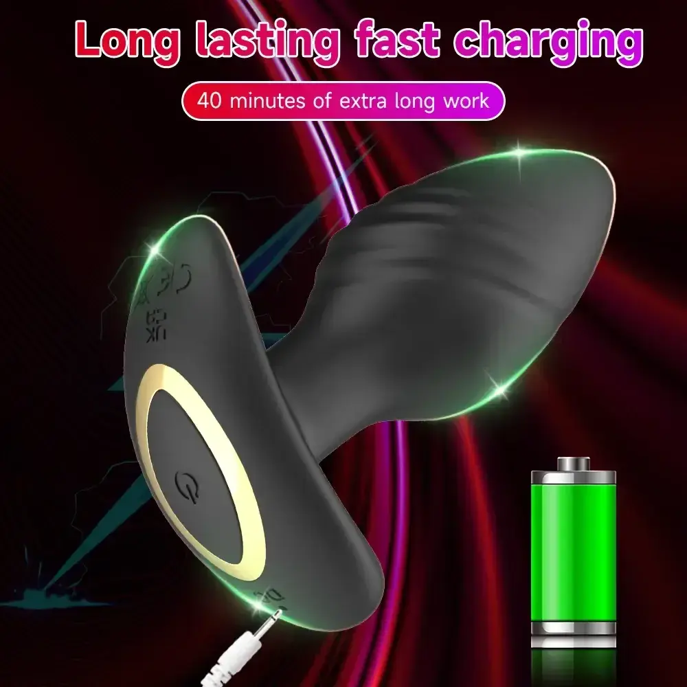 isensualflow de roter analdildo rotierender kopf