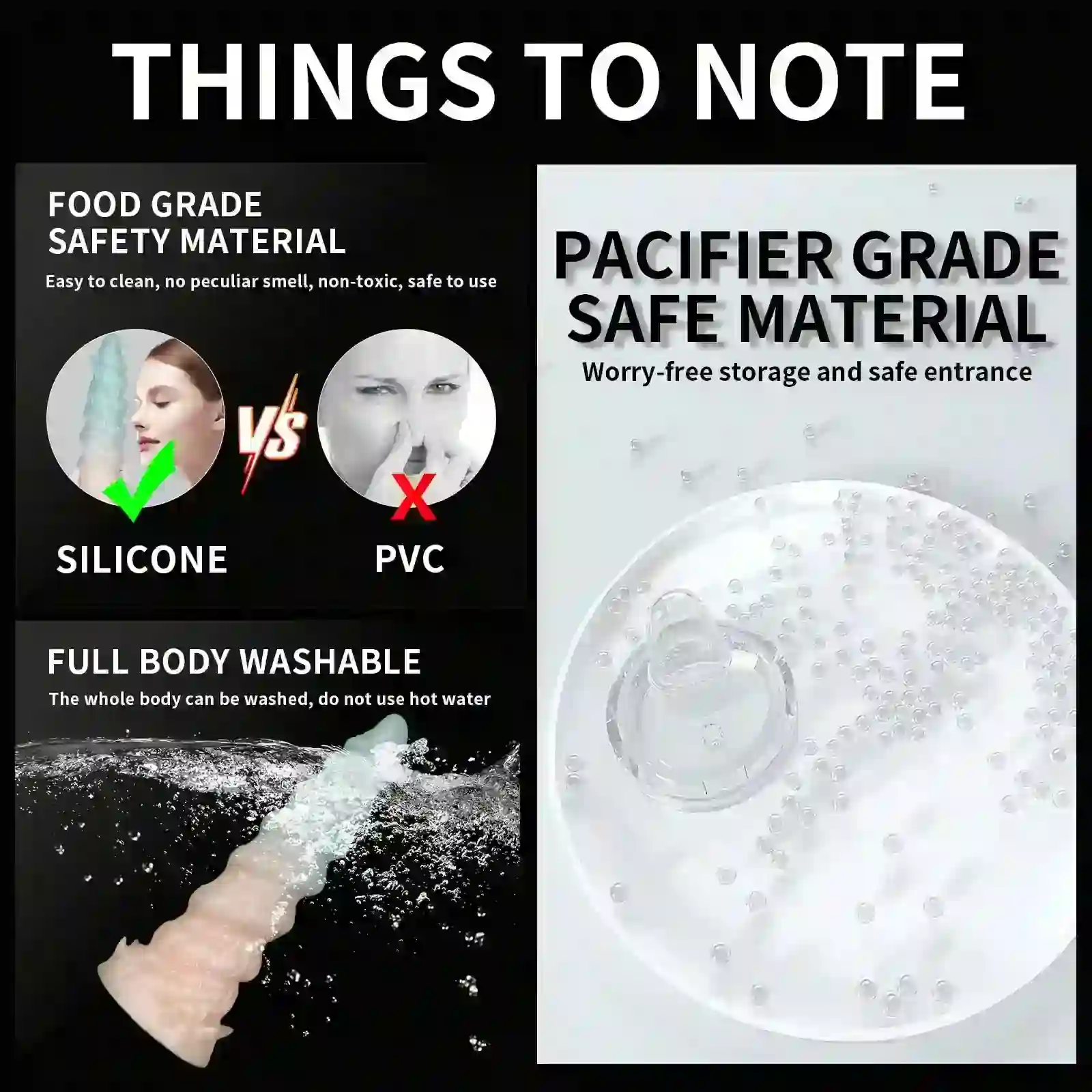 isensualflow de schwarzer silikon buttplug mit saugnapf