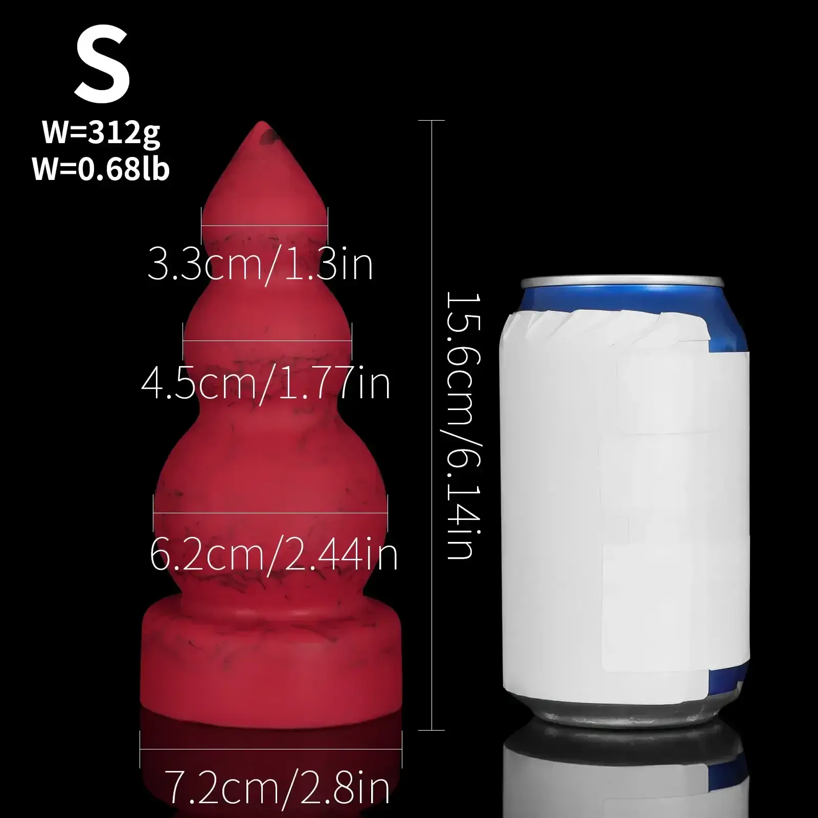isensualflow de silikon analplug mit knoten design