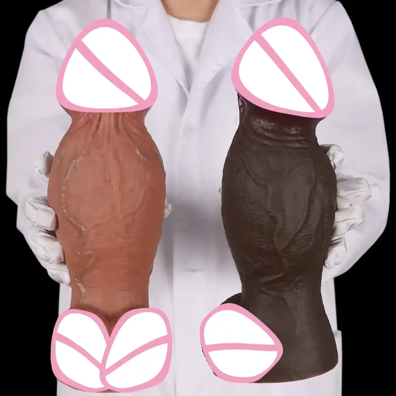 isensualflow de silikon analplug mit saugnapf gross