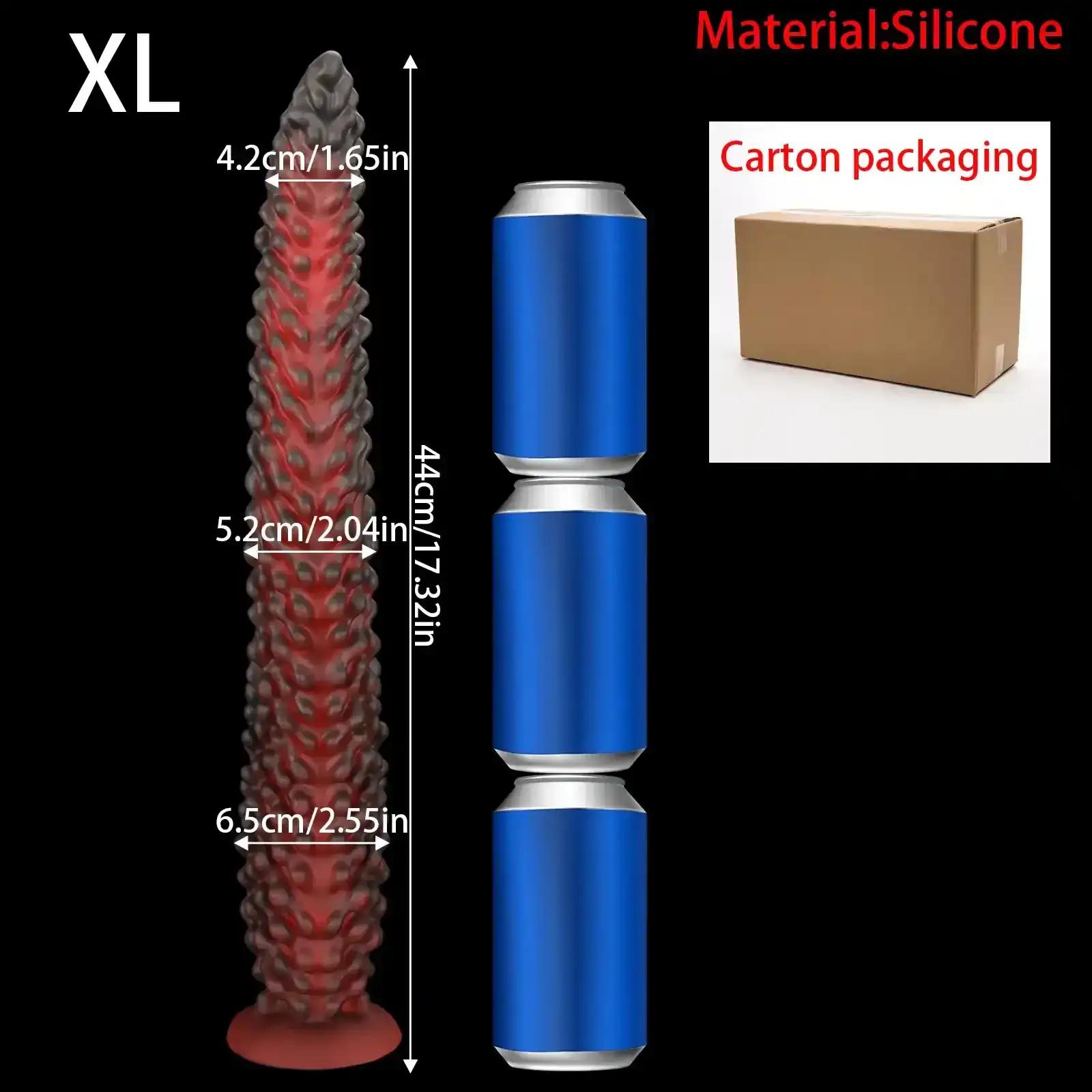 isensualflow de silikon analplug tentakel texturiert