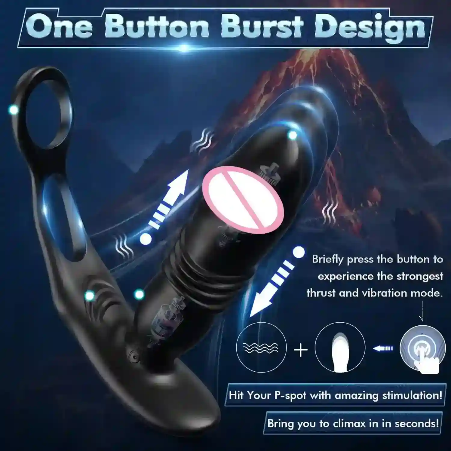 isensualflow de silikon analvibrator mit prostata massage