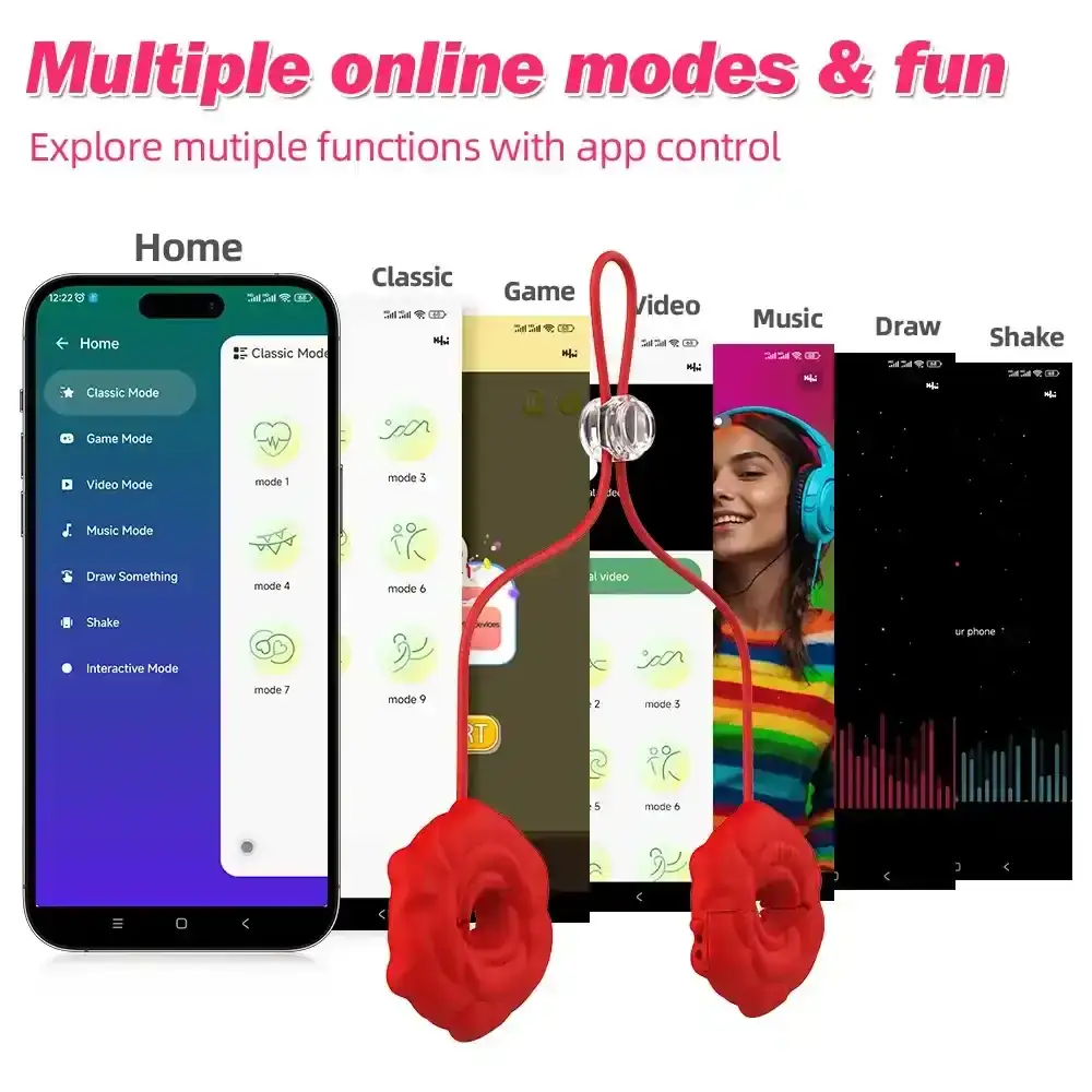 isensualflow de silikon brustklips app gesteuert