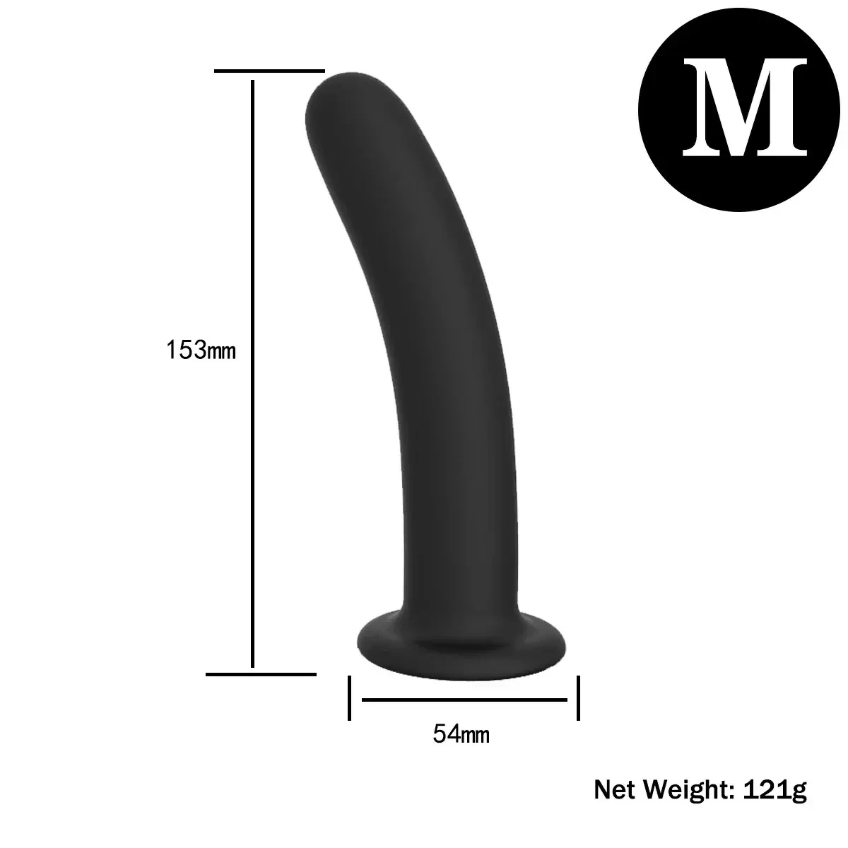 isensualflow de silikon dildo fur dessous schwarz