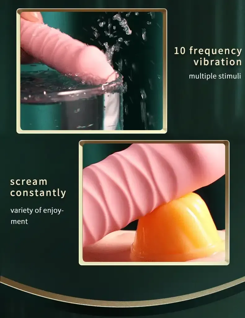 isensualflow de silikon dildo mit klitorisvibrator