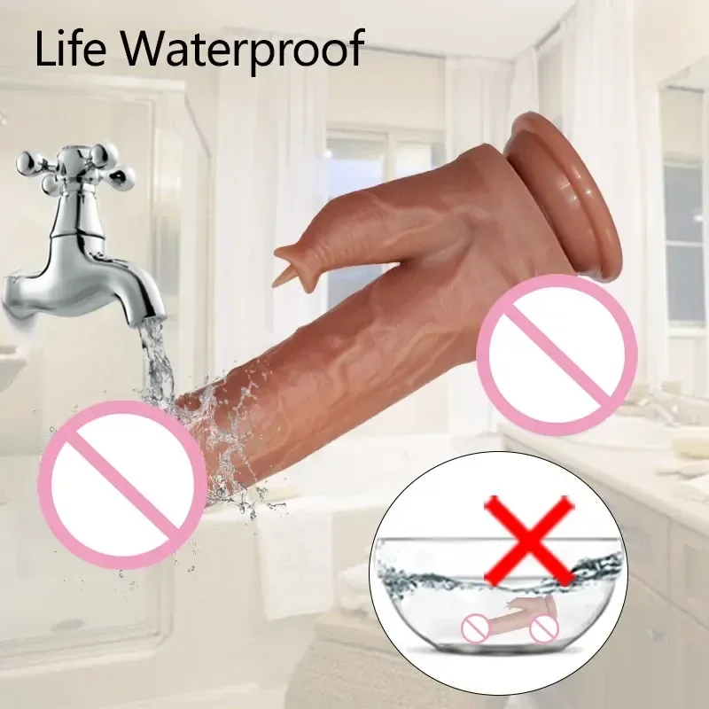 isensualflow de silikon dildo mit warmefunktion