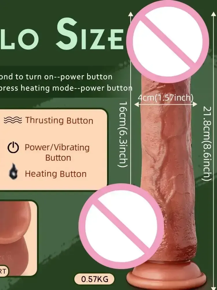 isensualflow de silikon dildo teleskopierbar mit warme