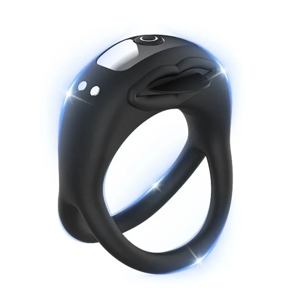 isensualflow de silikon penisring mit zunge