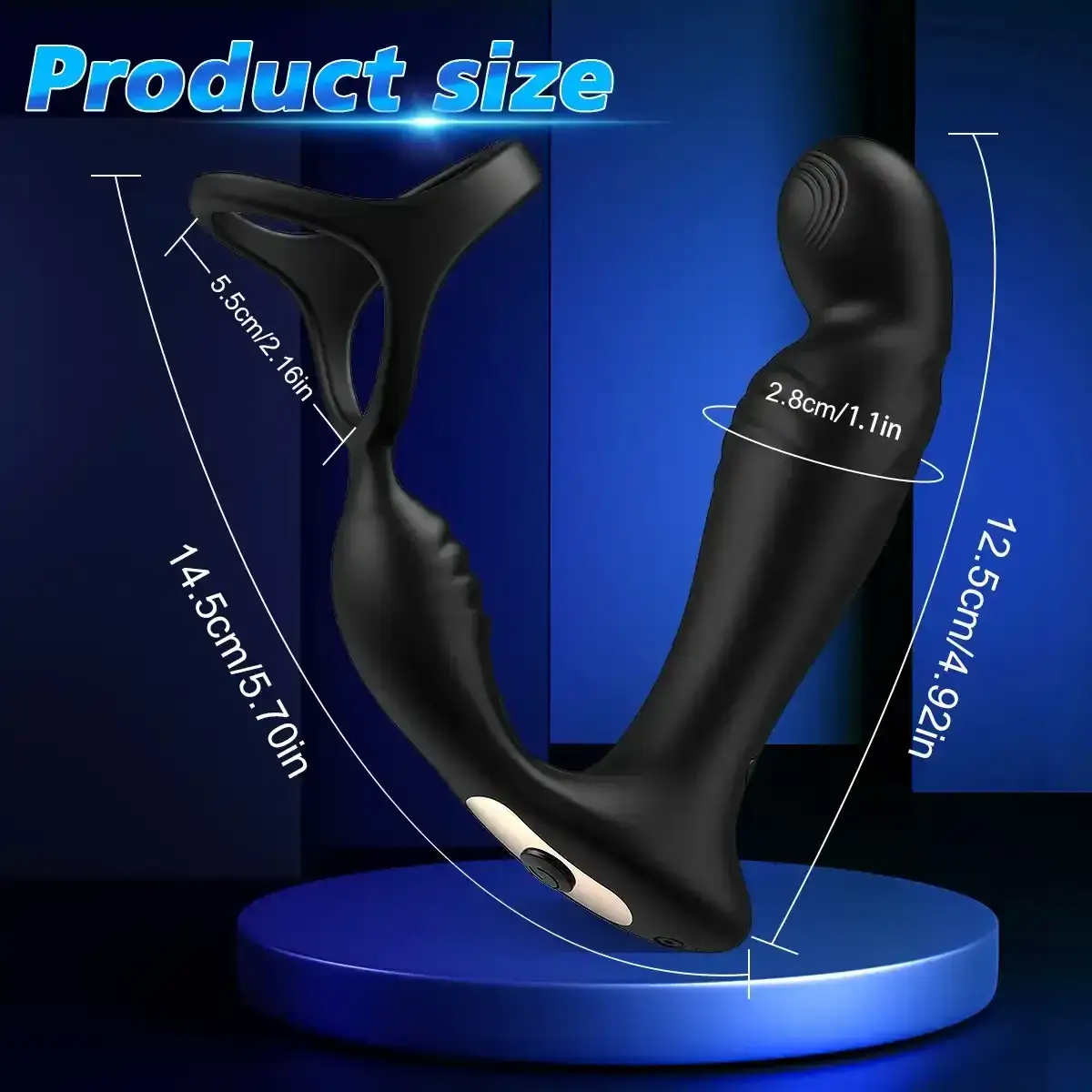 isensualflow de silikon prostata vibratorring app steuerung