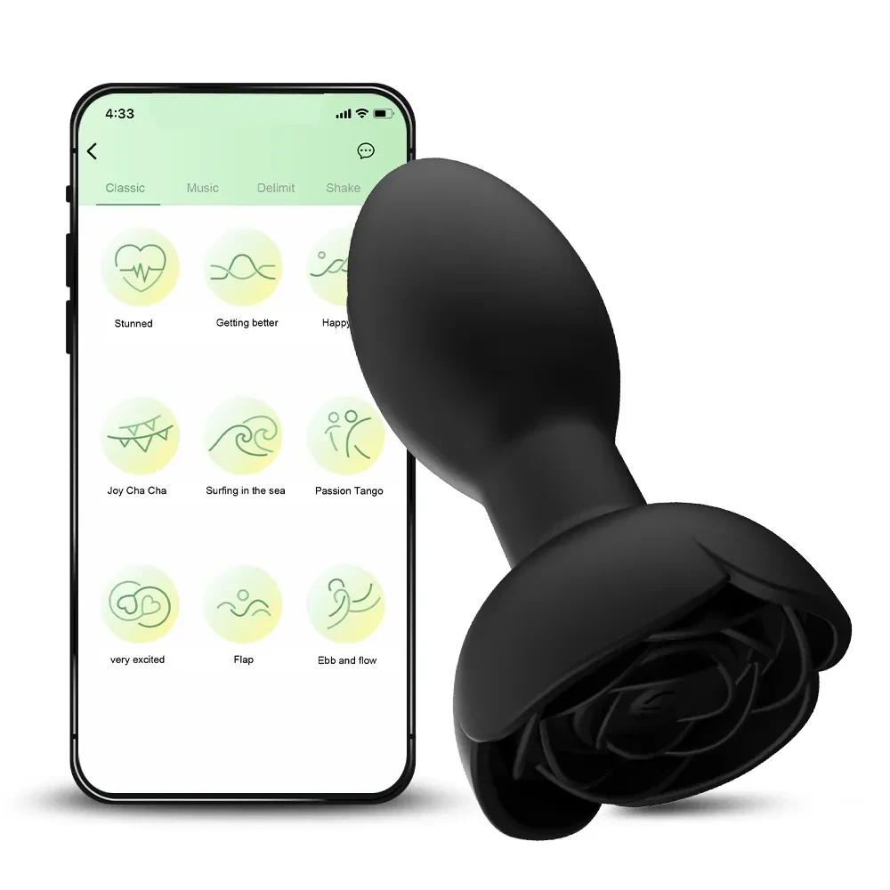 isensualflow de silikon vibrator mit app steuerung
