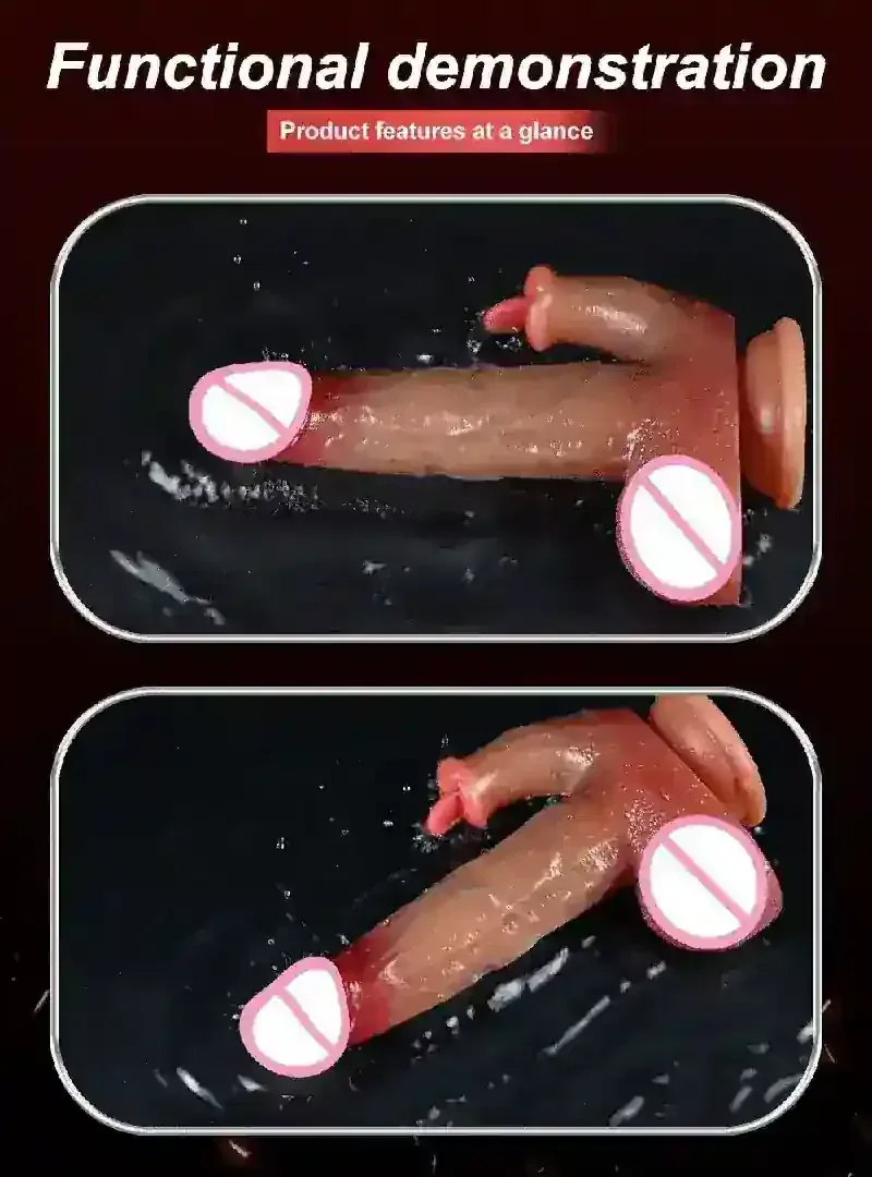 isensualflow de teleskop vibrations dildo beheizbar