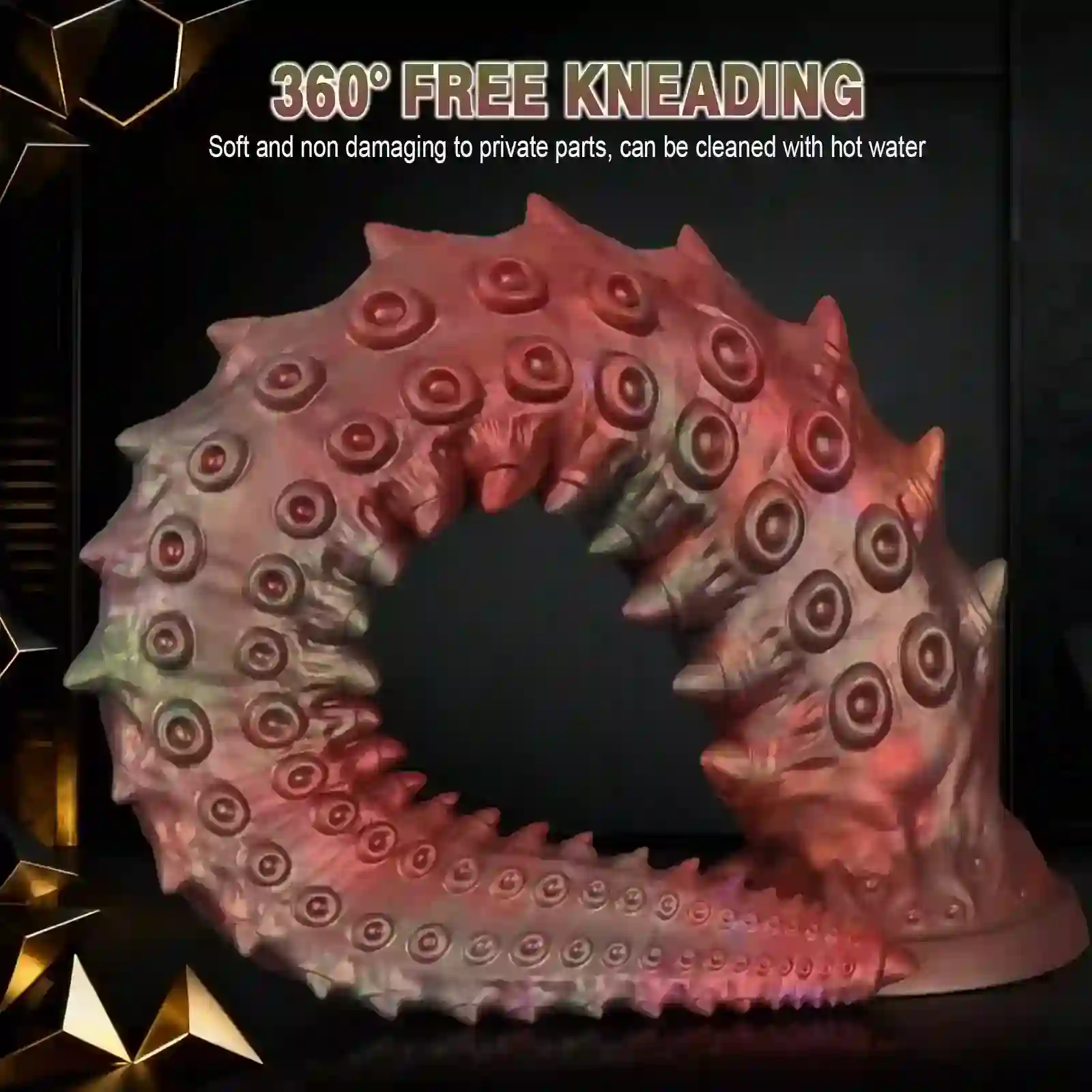 isensualflow de tentakeldildo extra gross silikon