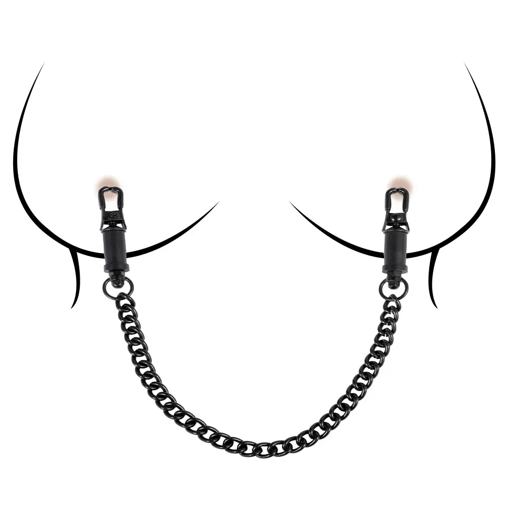 isensualflow de verstellbare nippel klammern metall