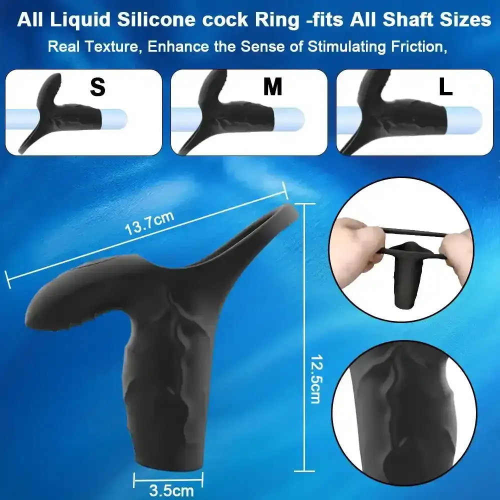 isensualflow de vibrations penisring silikon klitorisstimulator